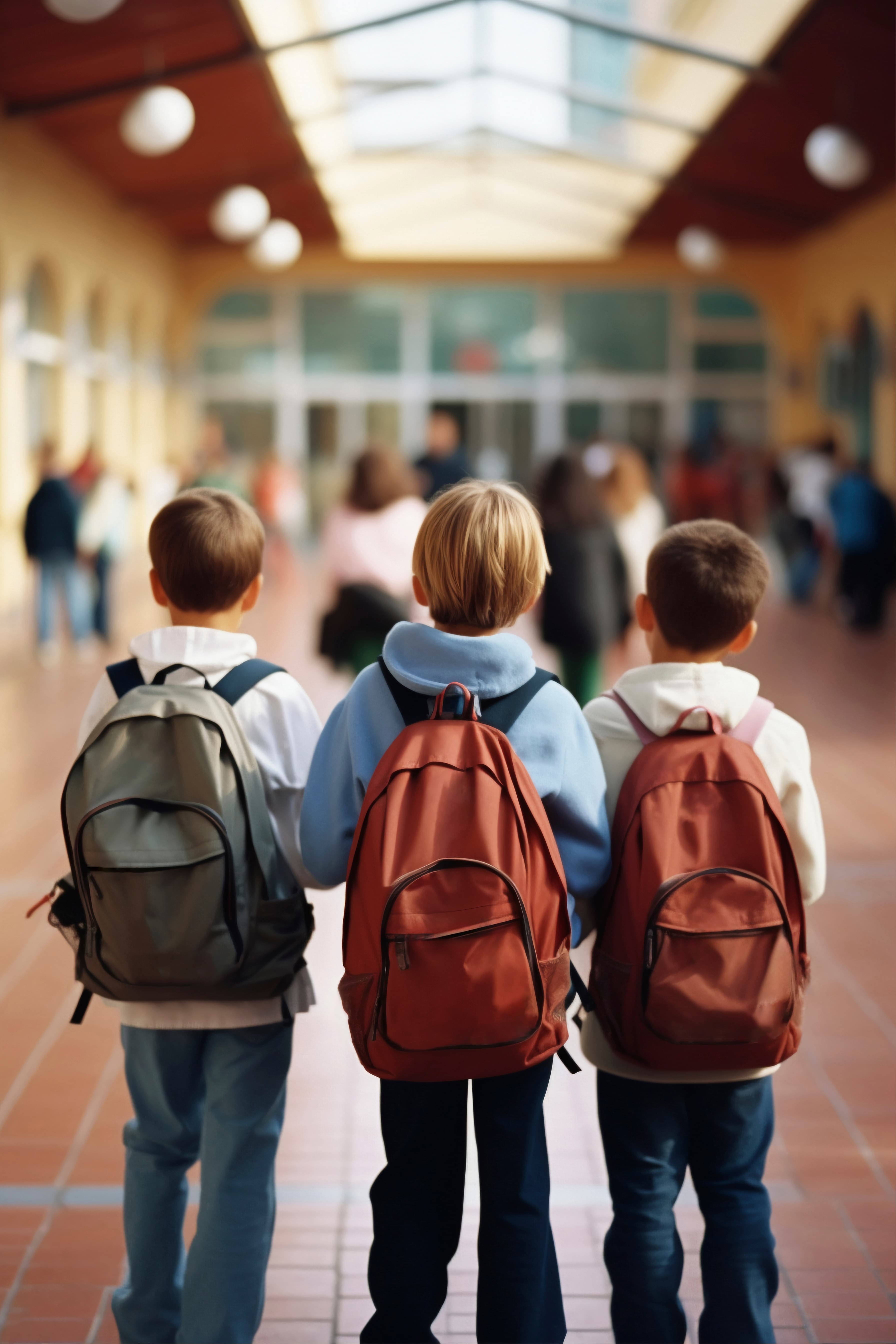 Enfants en cours d’activité éducative